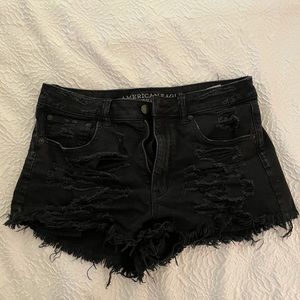 AE vintage hi-rise festival shorts stretch size 8